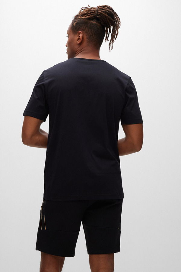 T-SHIRT BOSS - 001 BLACK